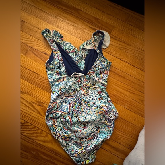 Lauren Ralph Lauren Swimwear with Multicolor Paisley Design - Picture 5 of 6